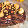 Безглутенова торта с лешници и шоколад