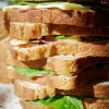 Хляб за сандвичи с квас и ленено семе