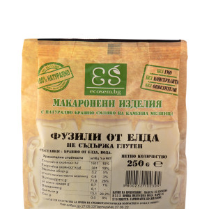 Безглутенови Фузили от Елда 250г