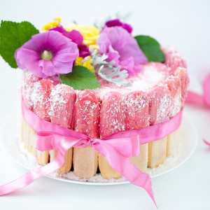 Торта "Розово сияние"