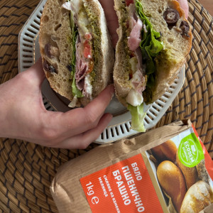 Чиабата с микс маслини